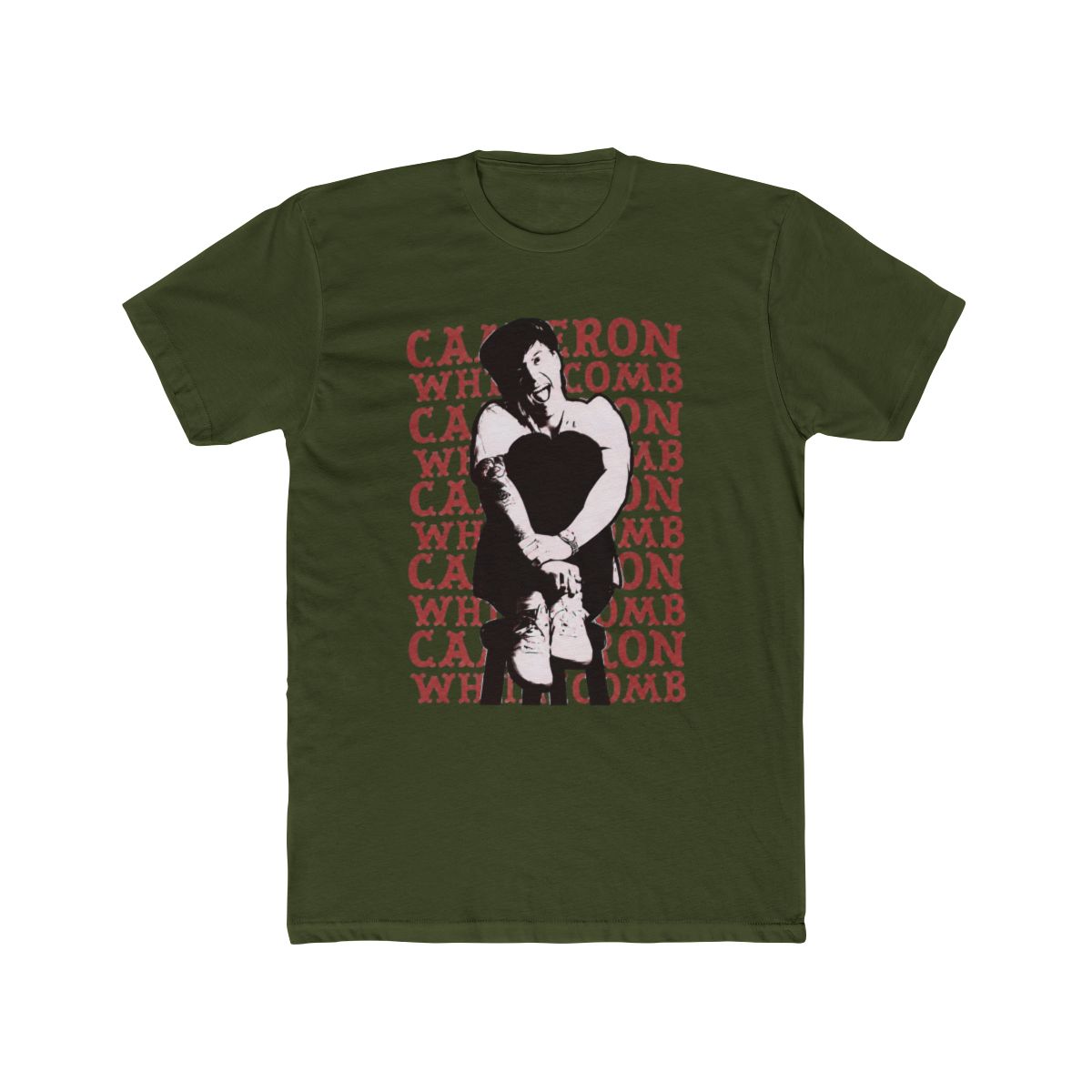 Opulent Vintage Pattern Vocalist Cameronn Whitcombb | Cameron Whitcomb - alternate angle 5, merchandise
