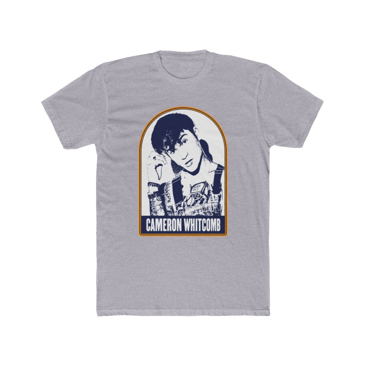 Monochrome Retro Pop Art Cameron Whitcomb - alternate angle 4, merchandise