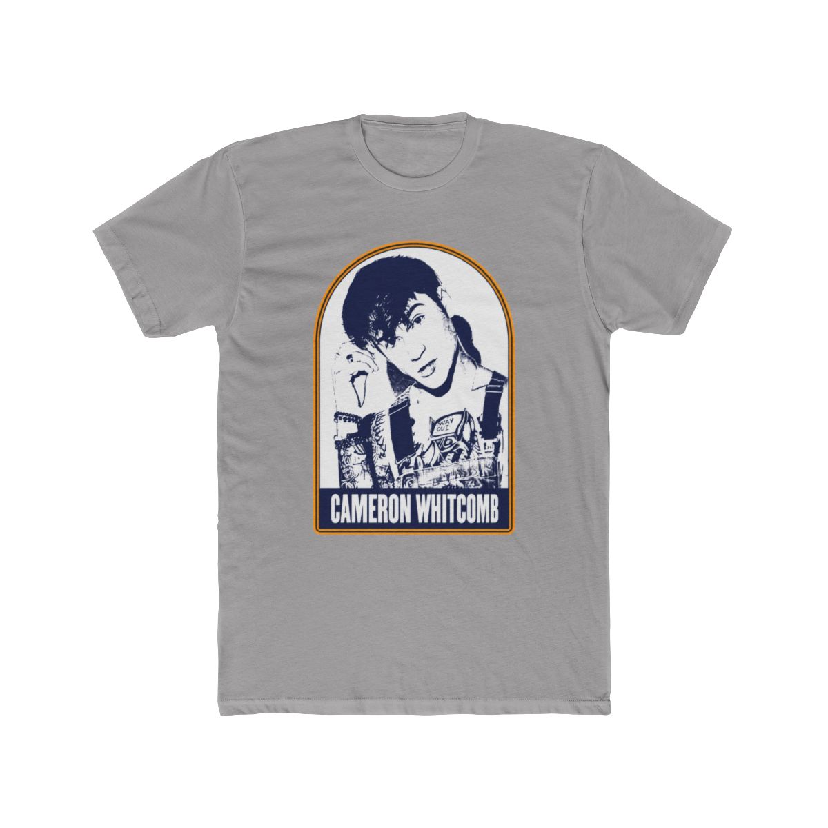 Monochrome Retro Pop Art Cameron Whitcomb - Official T-Shirts merchandise