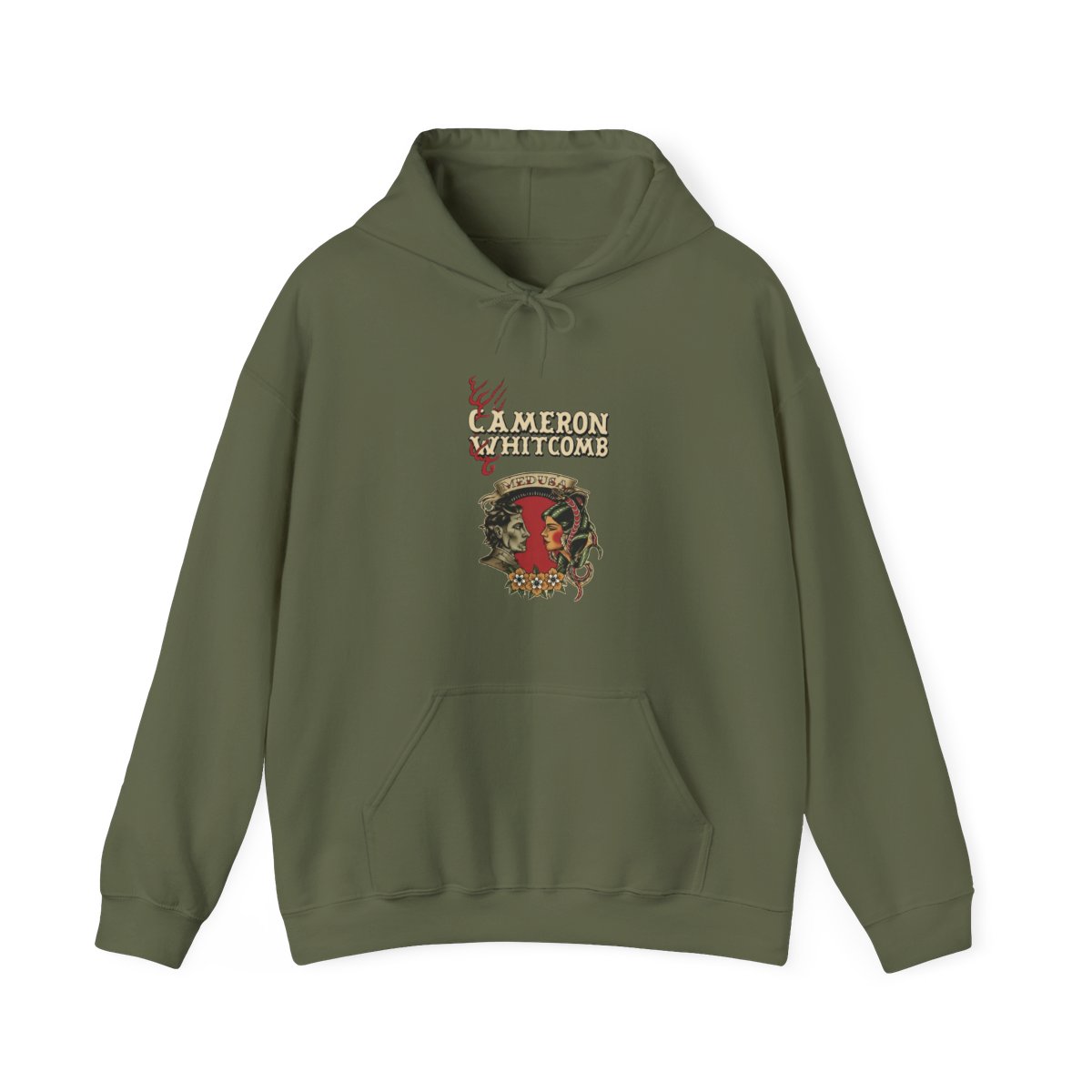 Cameron Whitcomb Medusa 2 sided shirt, hoodie, Hoodie & apparel - alternate angle 4, merchandise